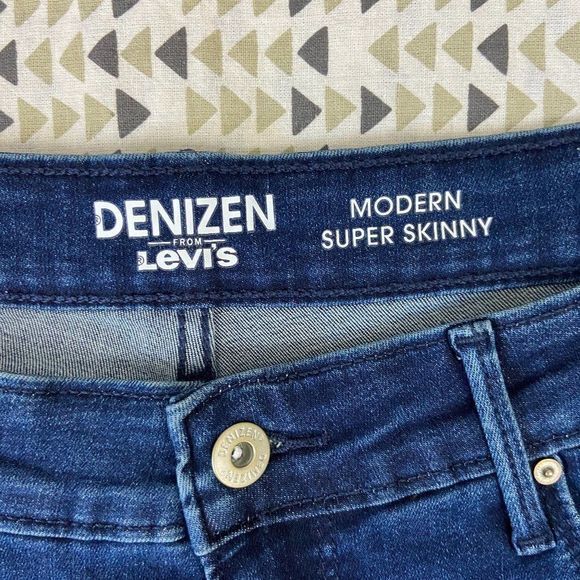LEVI'S DENIZEN Modern Super Skinny Jeans - Picture 8 of 13